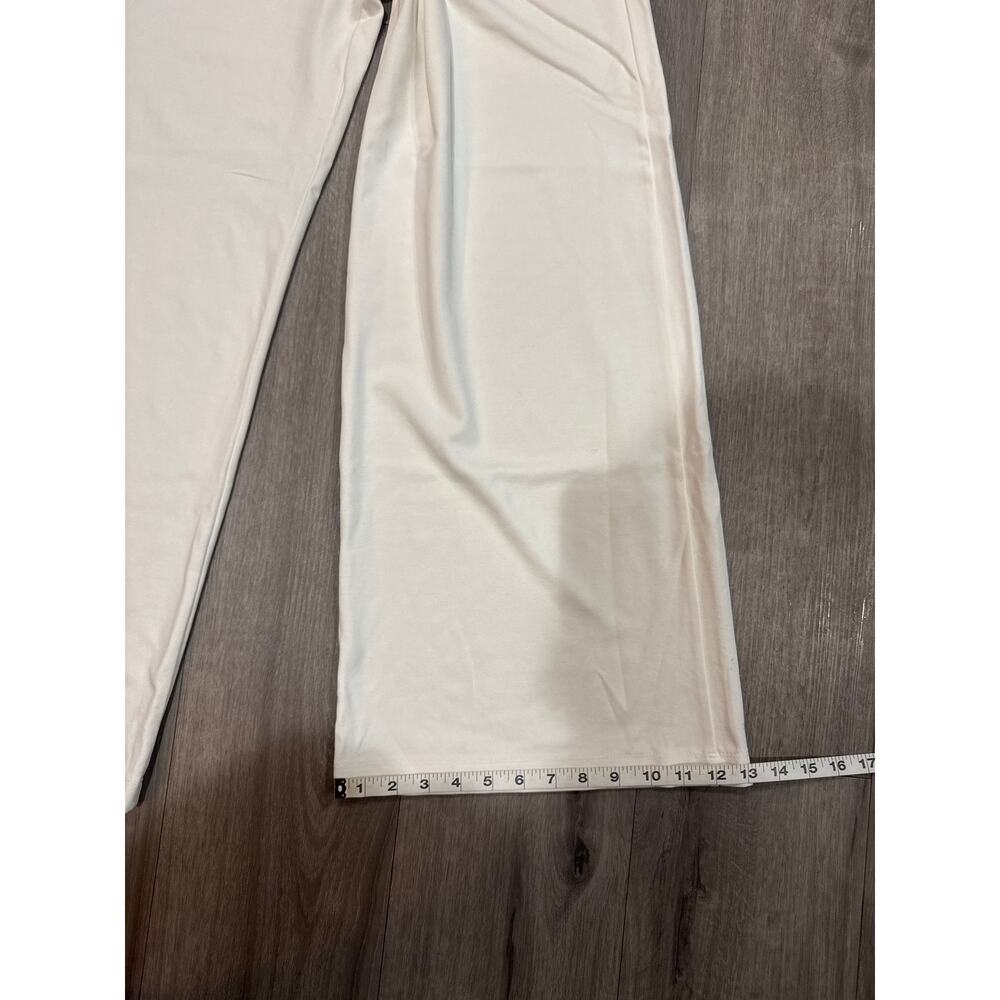 Bryn Walker High Waisted White Wide Leg Pants Women's Size M - Picture 6 of 10